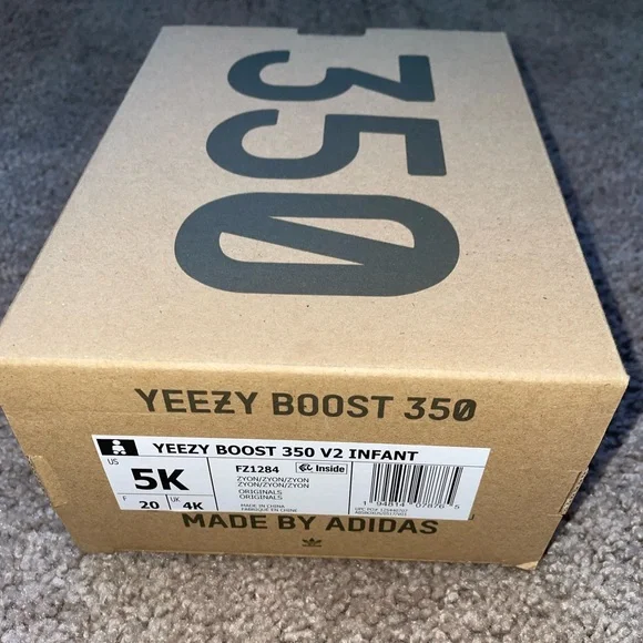 adidas Yeezy Boost 350 V2 infant 4k zyon - Picture 3 of 11